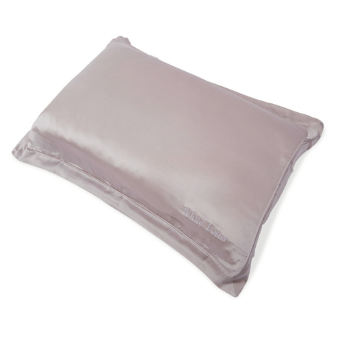 White Lotus pure silk pillowcase